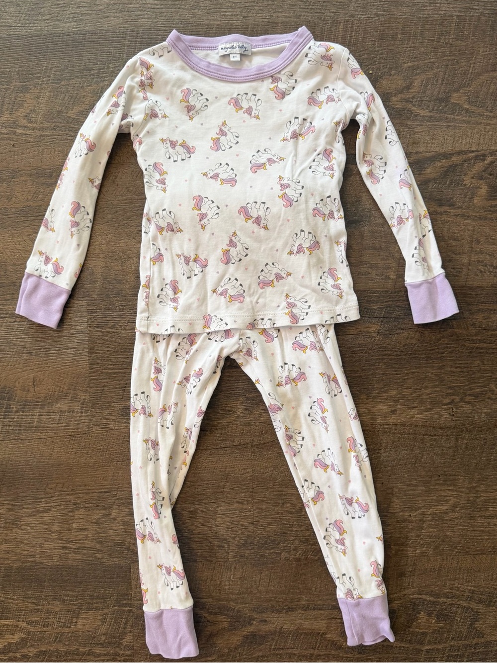 Magnolia Baby Unicorn Pajamas